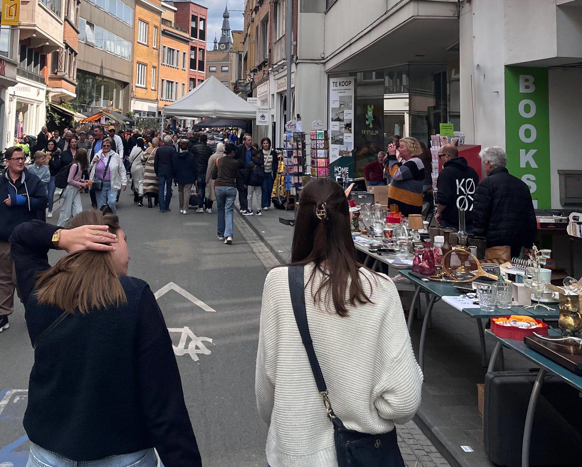 Rommelmarkt sfeerbeeld